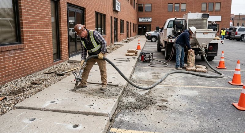 Commercial Concrete Leveling in Tampa, FL