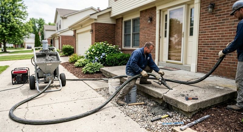 Garage Settling Repair in Tampa, FL