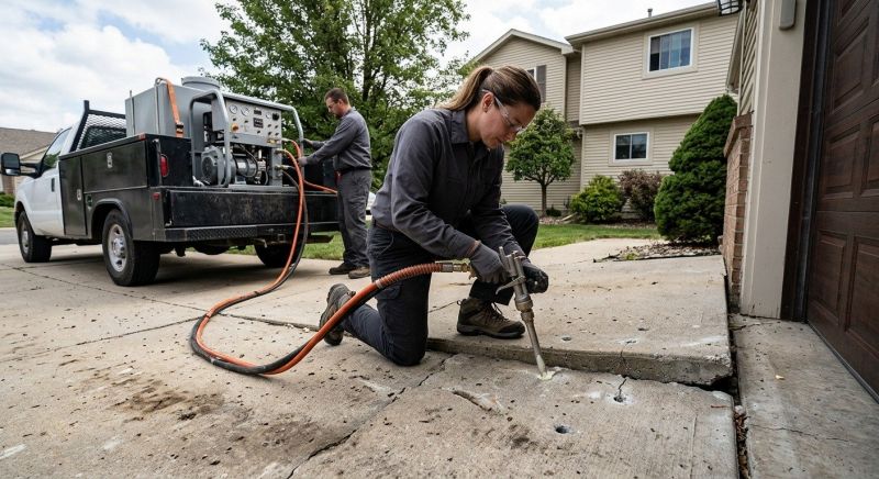Polyjacking Service in West Des Moines, IA